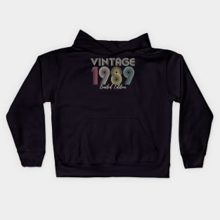 Vintage 1989 Limited Edition Men Women Birthday Kids Hoodie